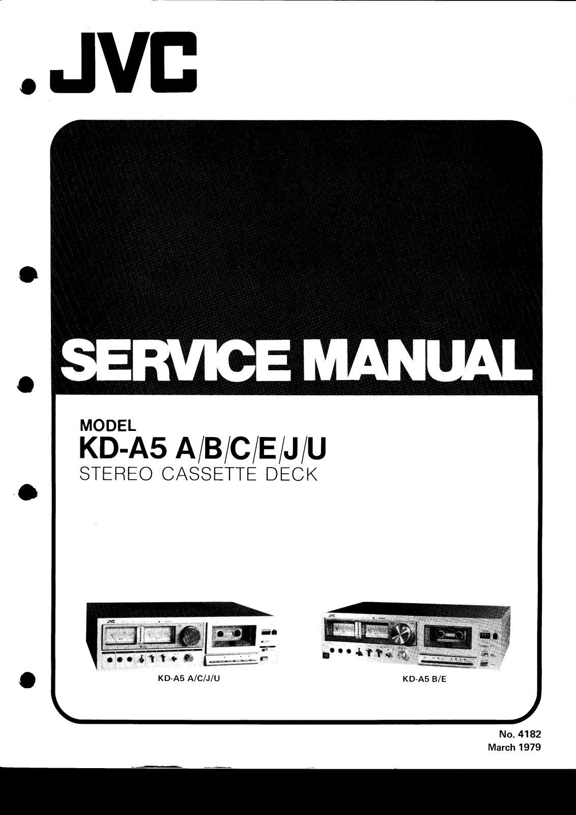 JVC kd a5 User Manual