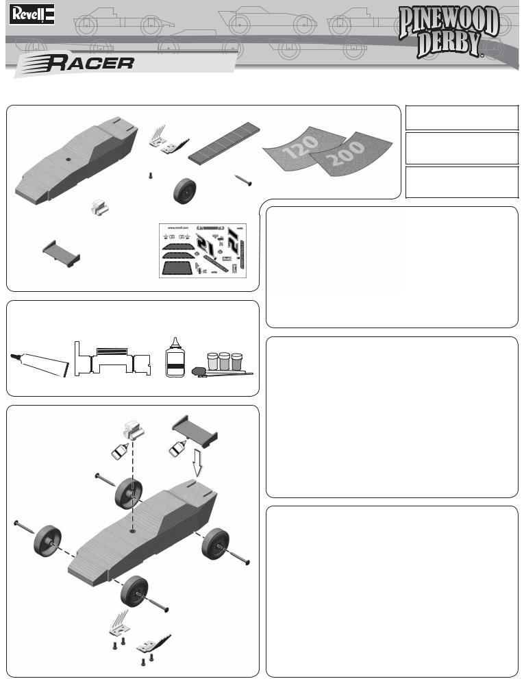 REVELL Funny Car Racer Kit User Manual