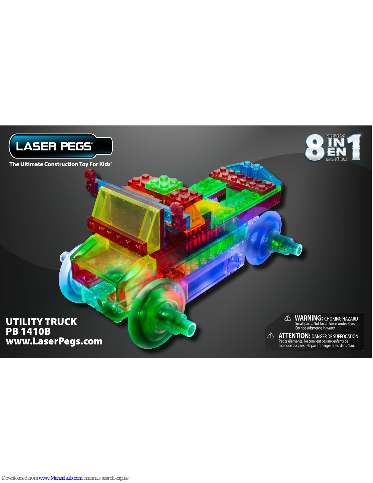 Laser Pegs PB 1410B Instructions Manual