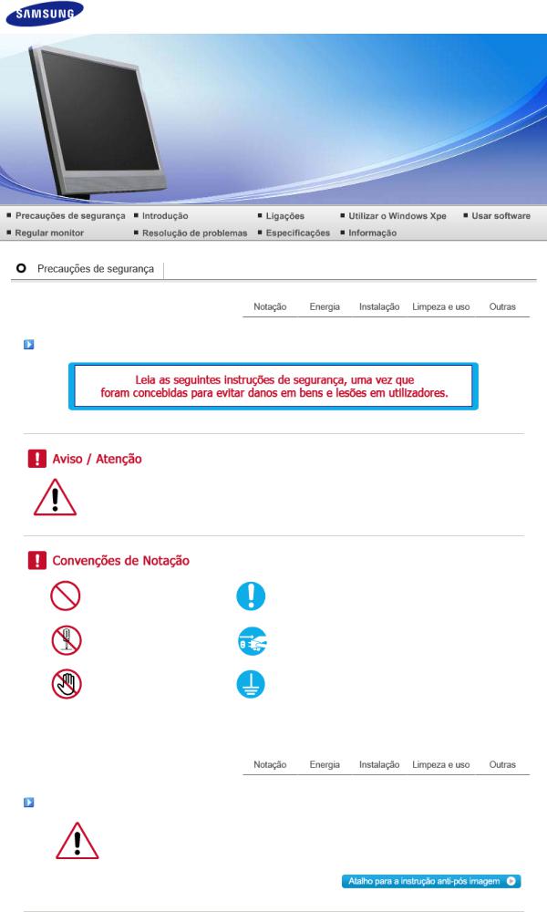 Samsung SYNCMASTER 720XT User Manual