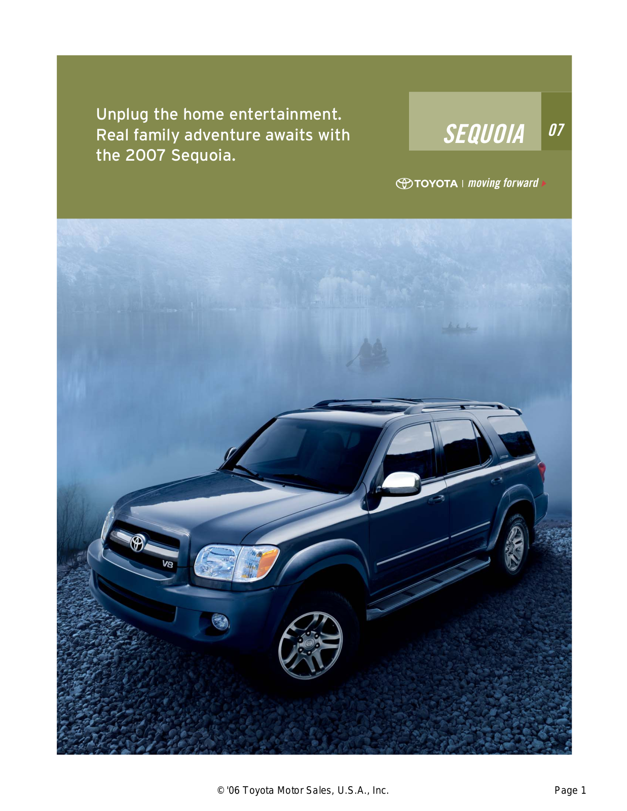 Toyota Sequoia 2007 User Manual