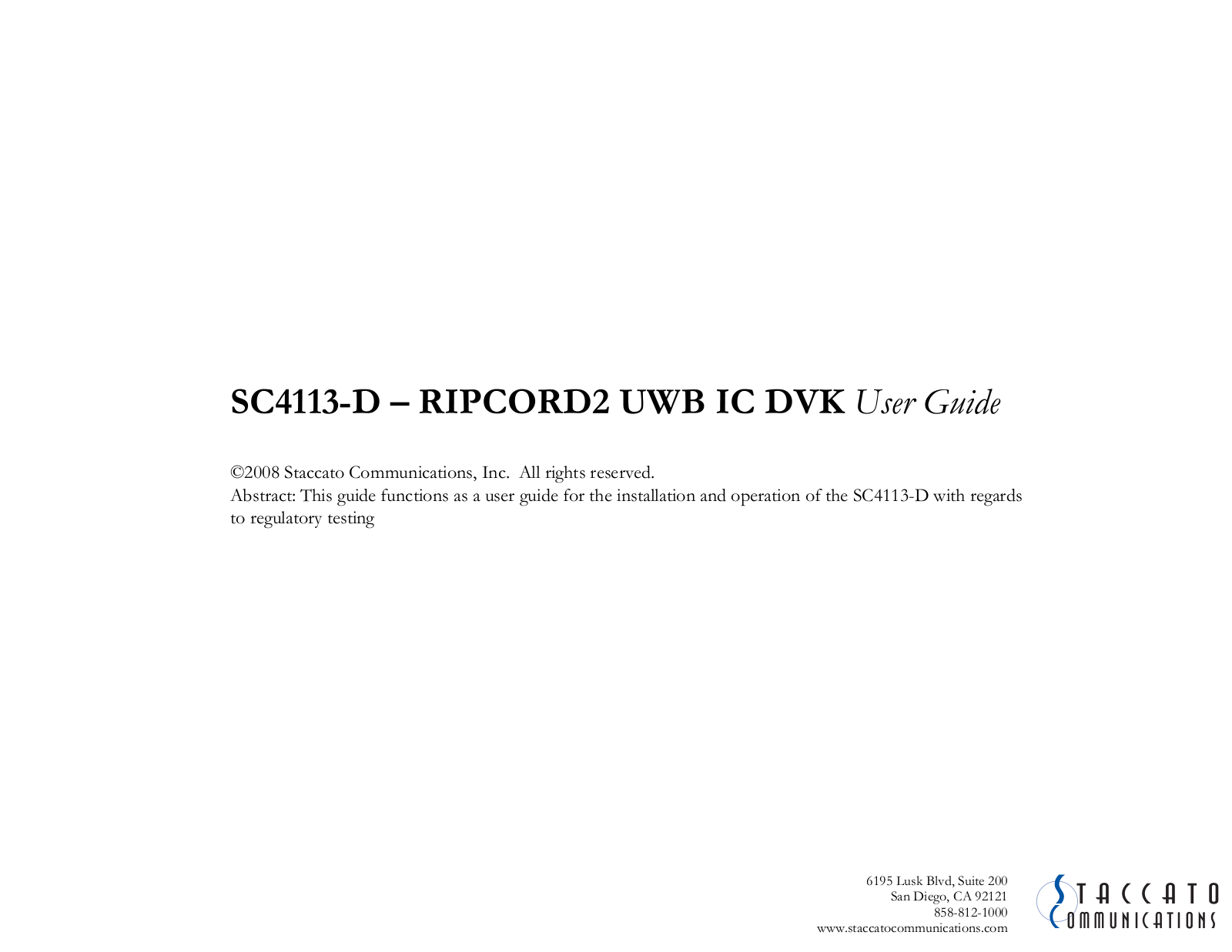 Veebeam SC4113D Users Guide - ManualMachine.com
