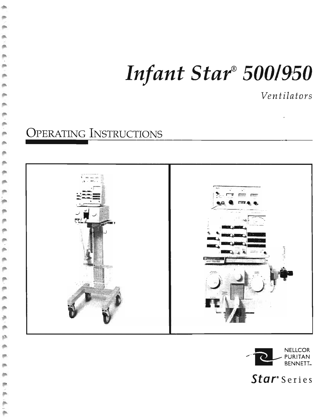 Nellcor Infant Star 500, Infant Star 950 User manual