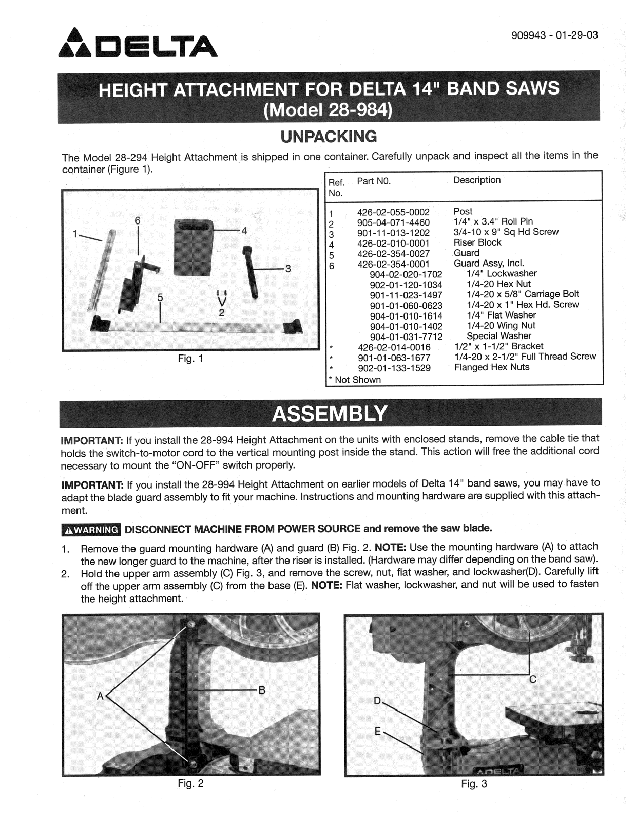 Delta 28-984 User Manual