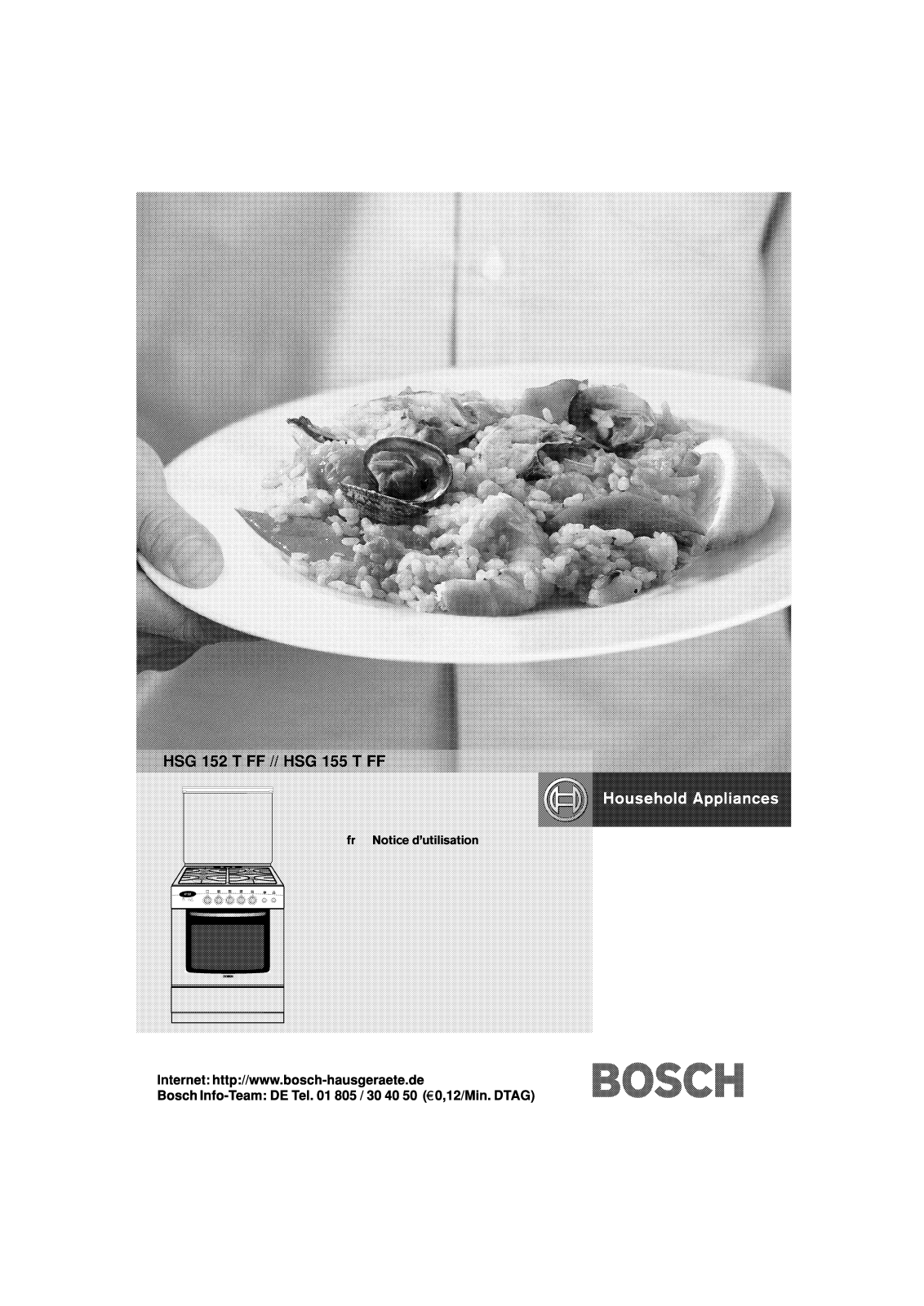 BOSCH HSG155 User Manual
