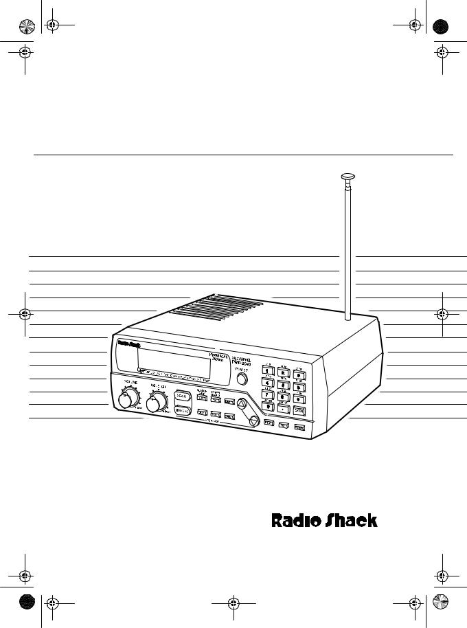 Radio Shack PRO-2040 User Manual