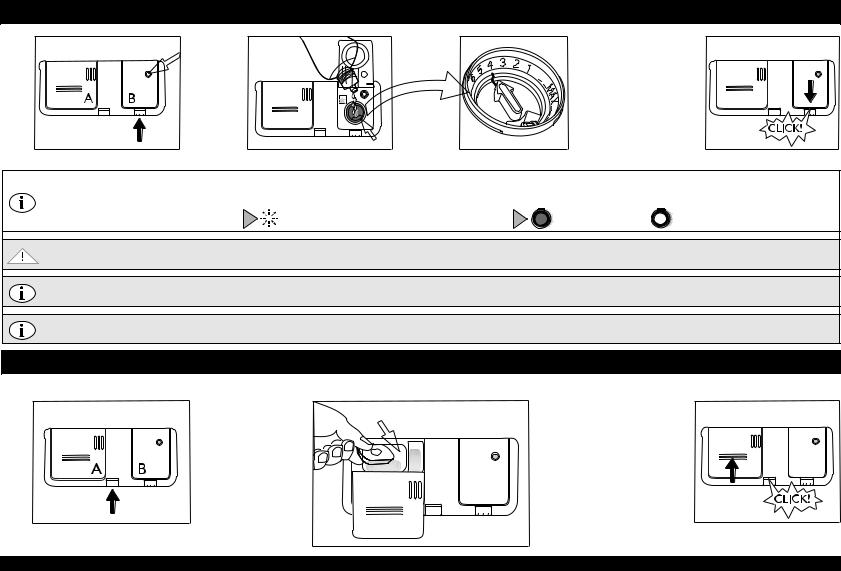 Whirlpool ADP 6855 WH, ADP 6855 IX PROGRAM CHART