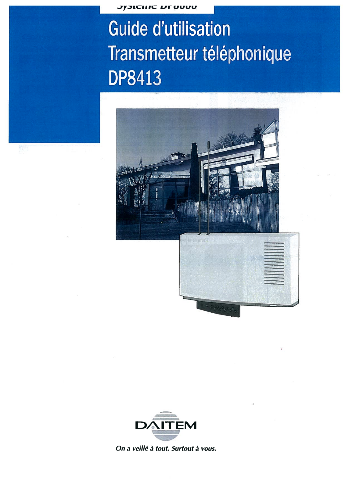 DAITEM DP8413 User Manual