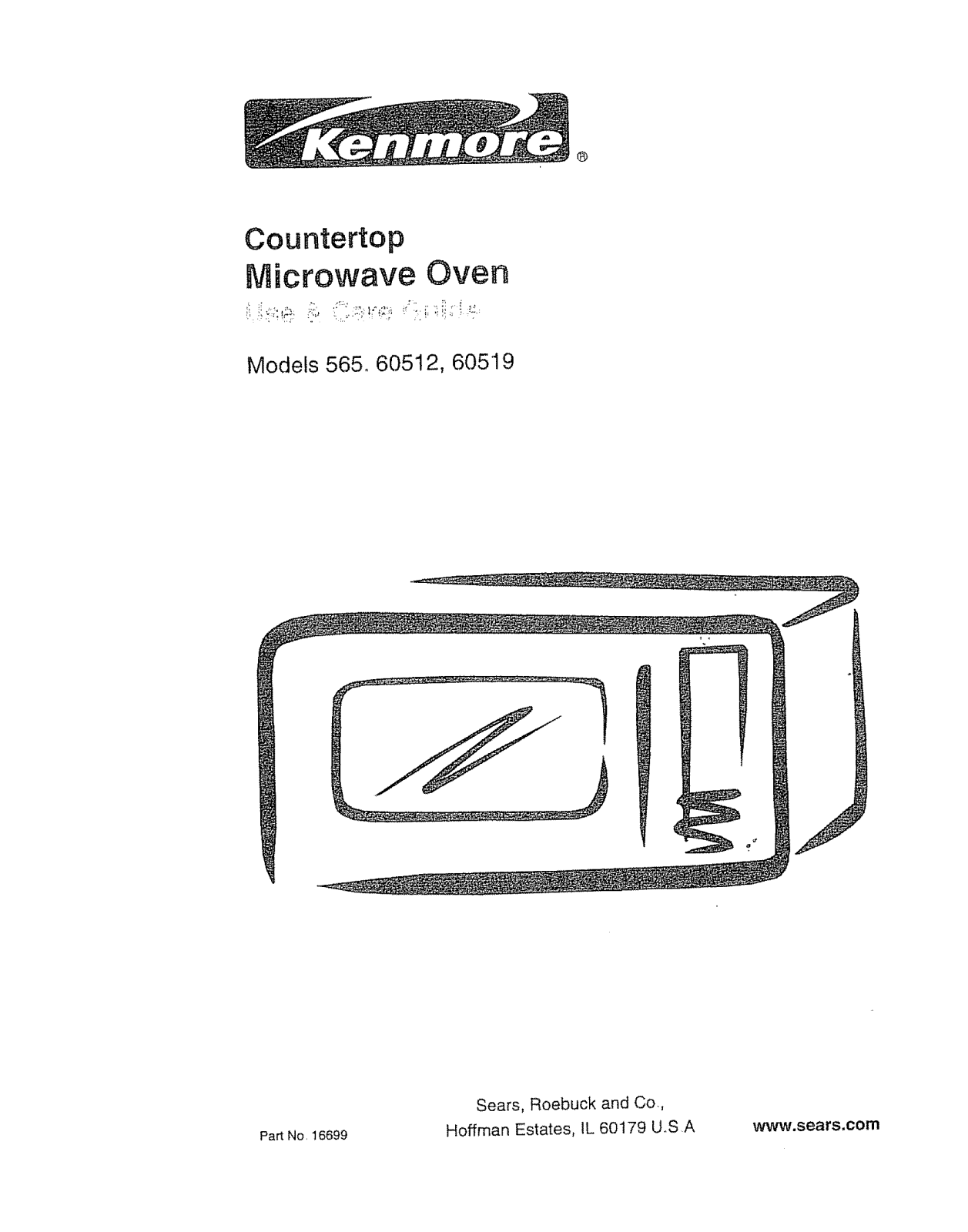 Kenmore 56560519000, 56560512000 Owner’s Manual