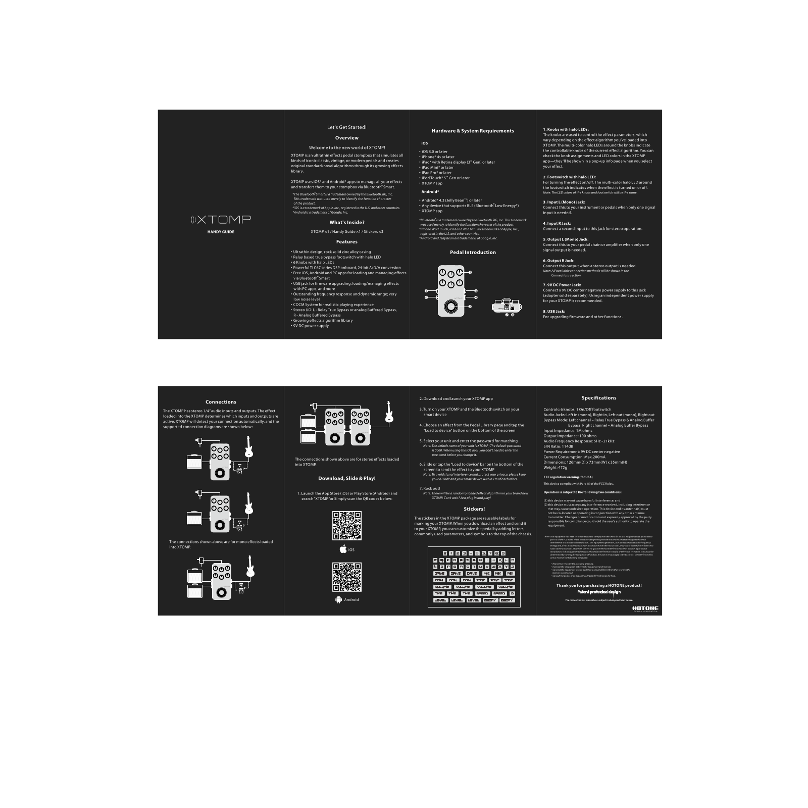 Hotone Xtomp User Manual