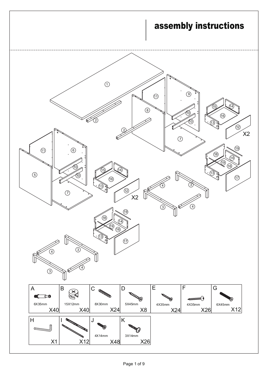 Steelside W003532184 Installation & Assembly - ManualMachine.com