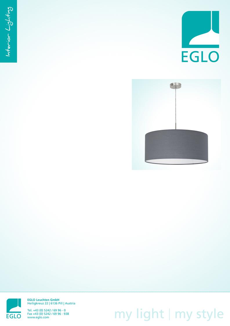 Eglo 31576 Service Manual