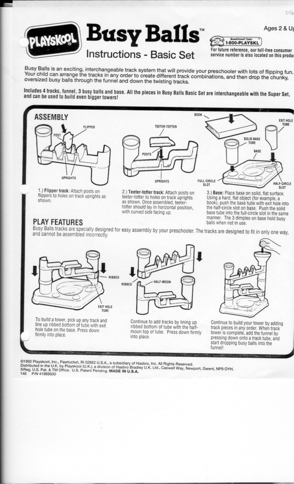 Playskool Busy Balls User Manual