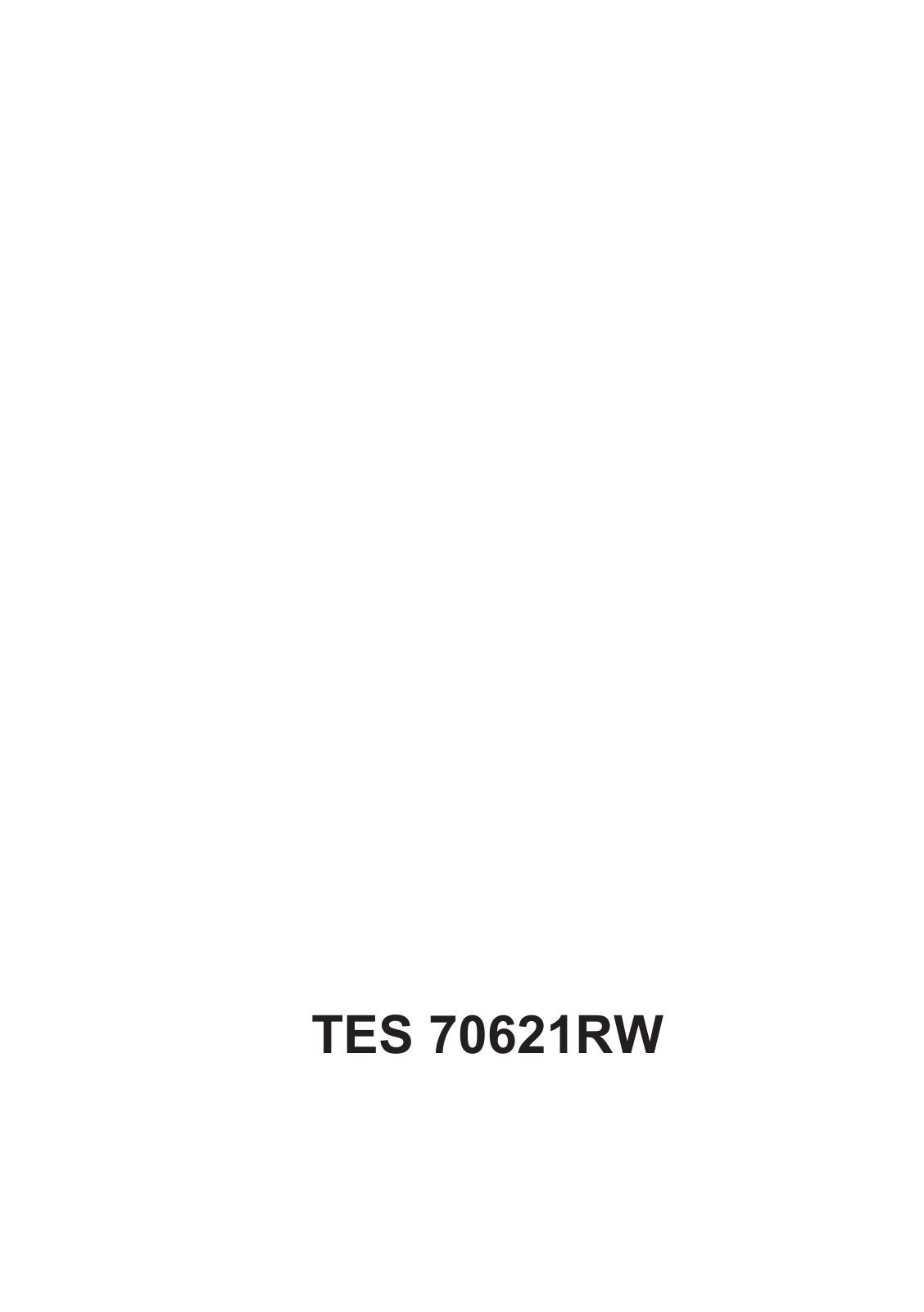 Bosch TES70621RW User Manual