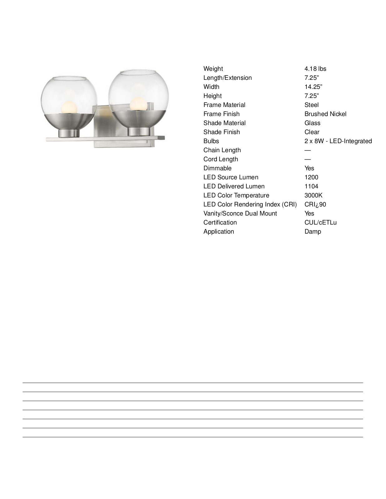Wrought Studio WRSD2313 Specifications - ManualMachine.com