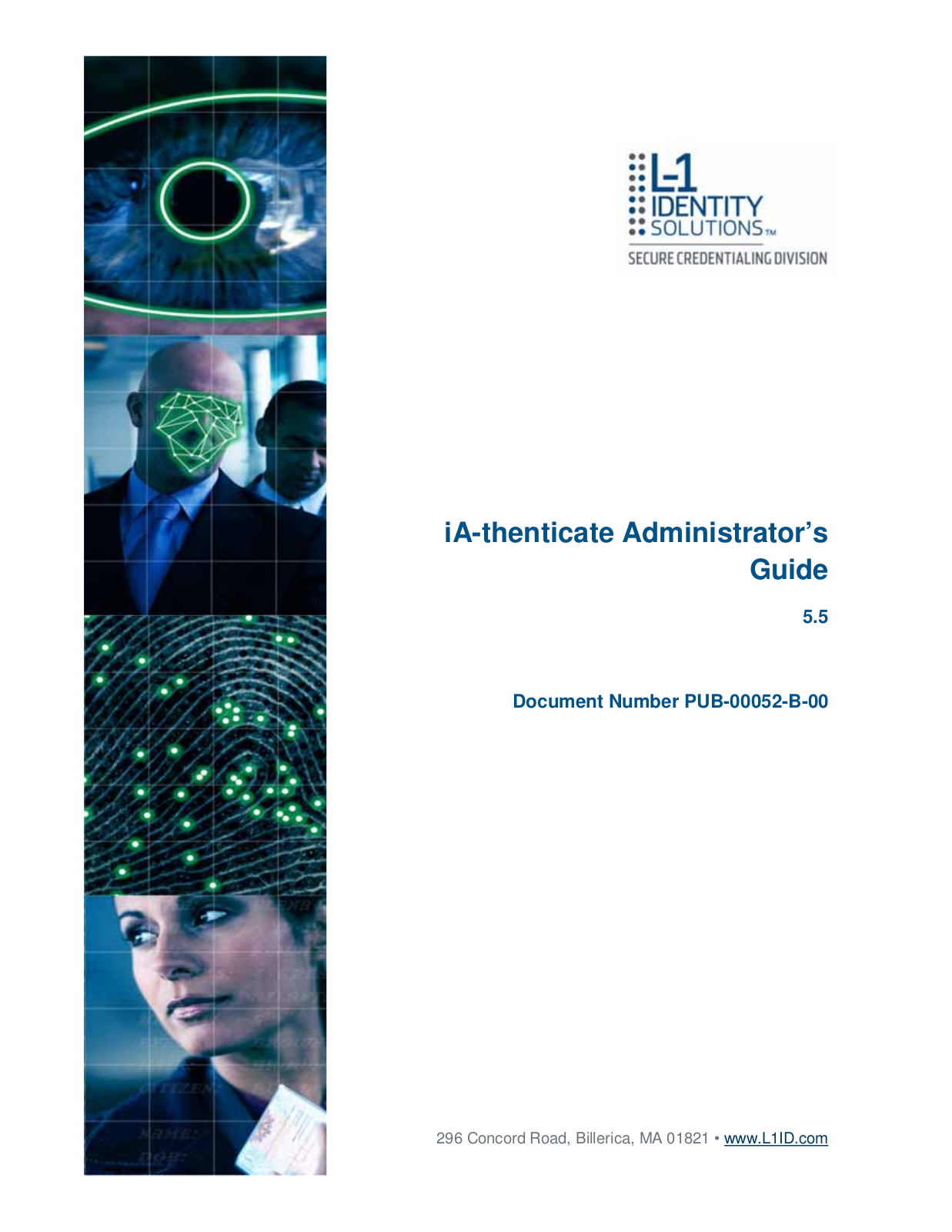 L1 Identity Solutions 0B5000B Users Manual