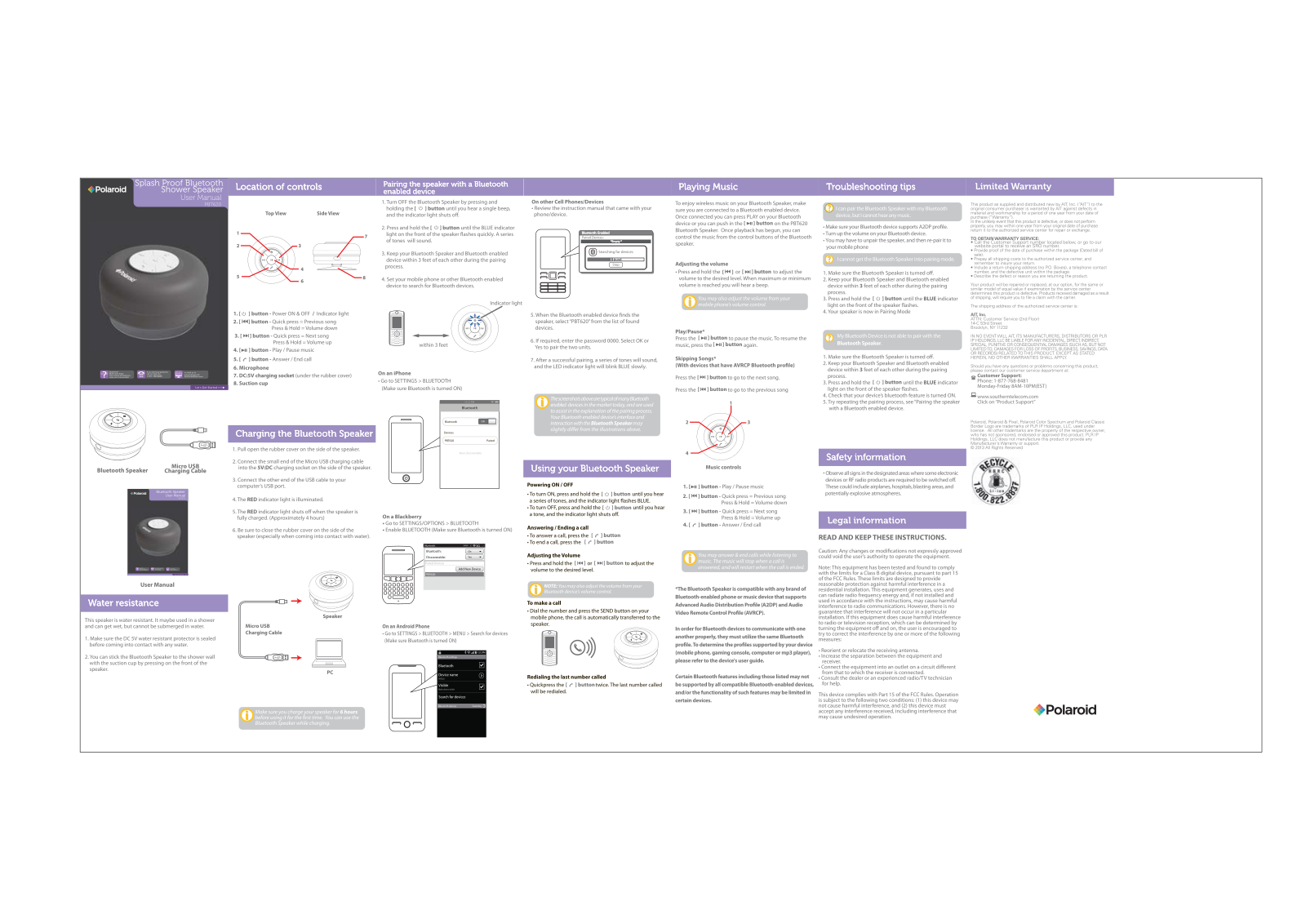 Linpa Technology LBS64 User Manual