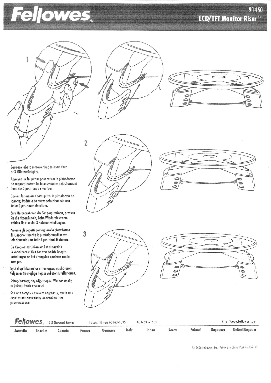 Fellowes CRC91450 User Manual