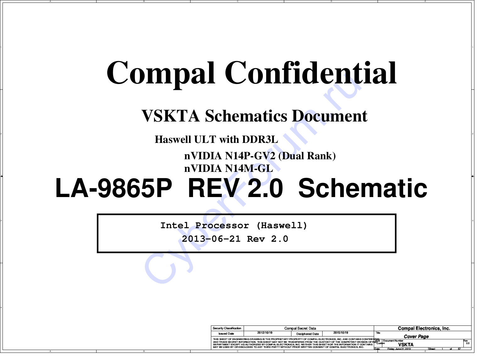 Compal LA-9865P Schematics rev.2.0