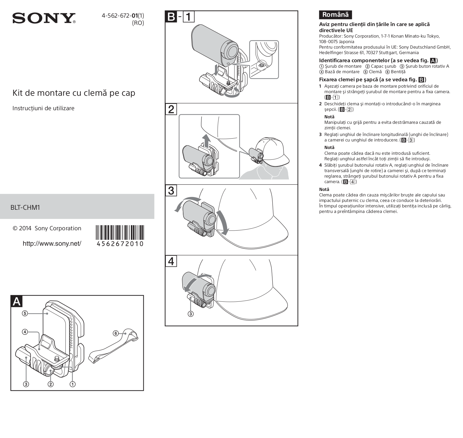 Sony BLT-CHM1 User Manual