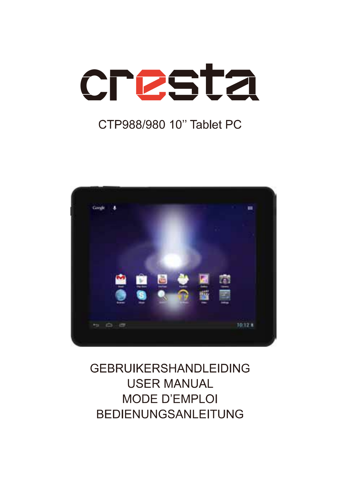 Cresta CTP980, CTP988 User Manual