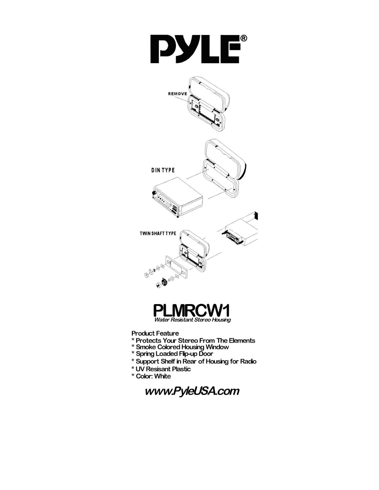 Pyle PLMRCW1 User guide - ManualMachine.com