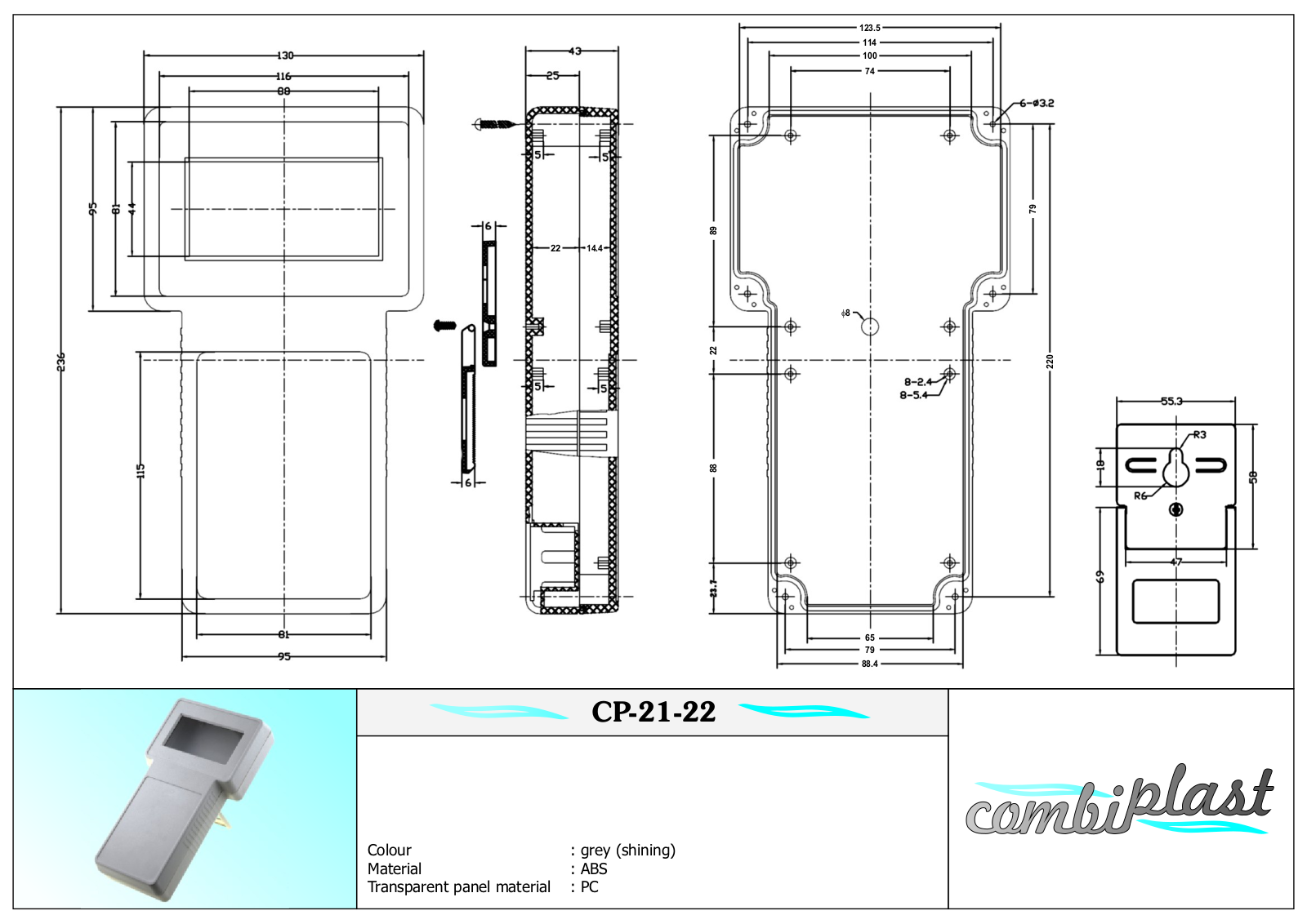 Datasheet CP-21-22 Specification - ManualMachine.com