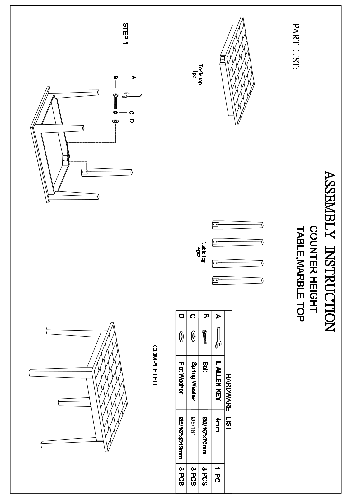 Red Barrel Studio RDBS5952 Installation & Assembly - ManualMachine.com