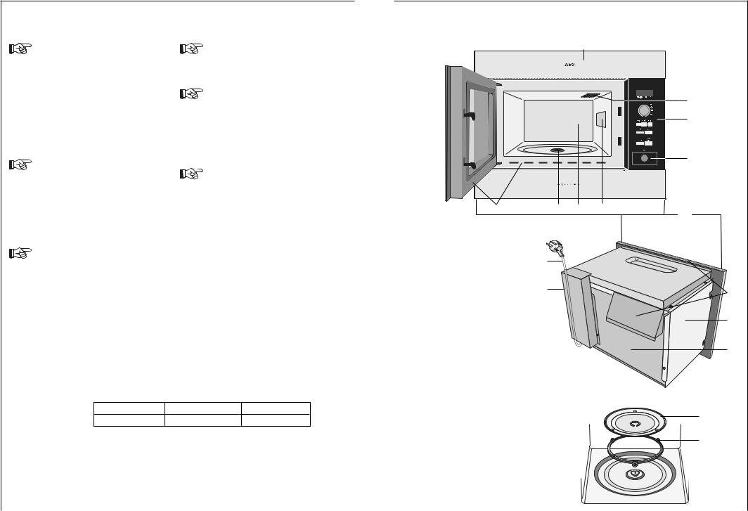 AEG MC2660 User Manual