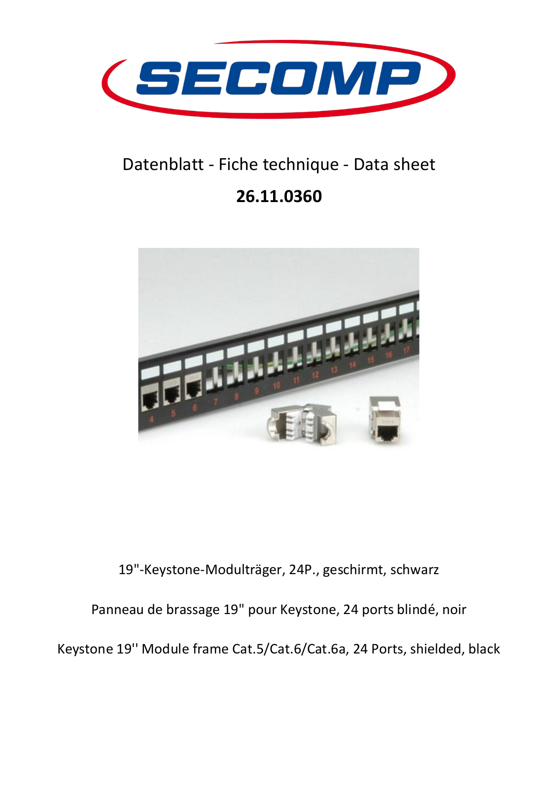 ROLINE 26110360 Datasheet - ManualMachine.com