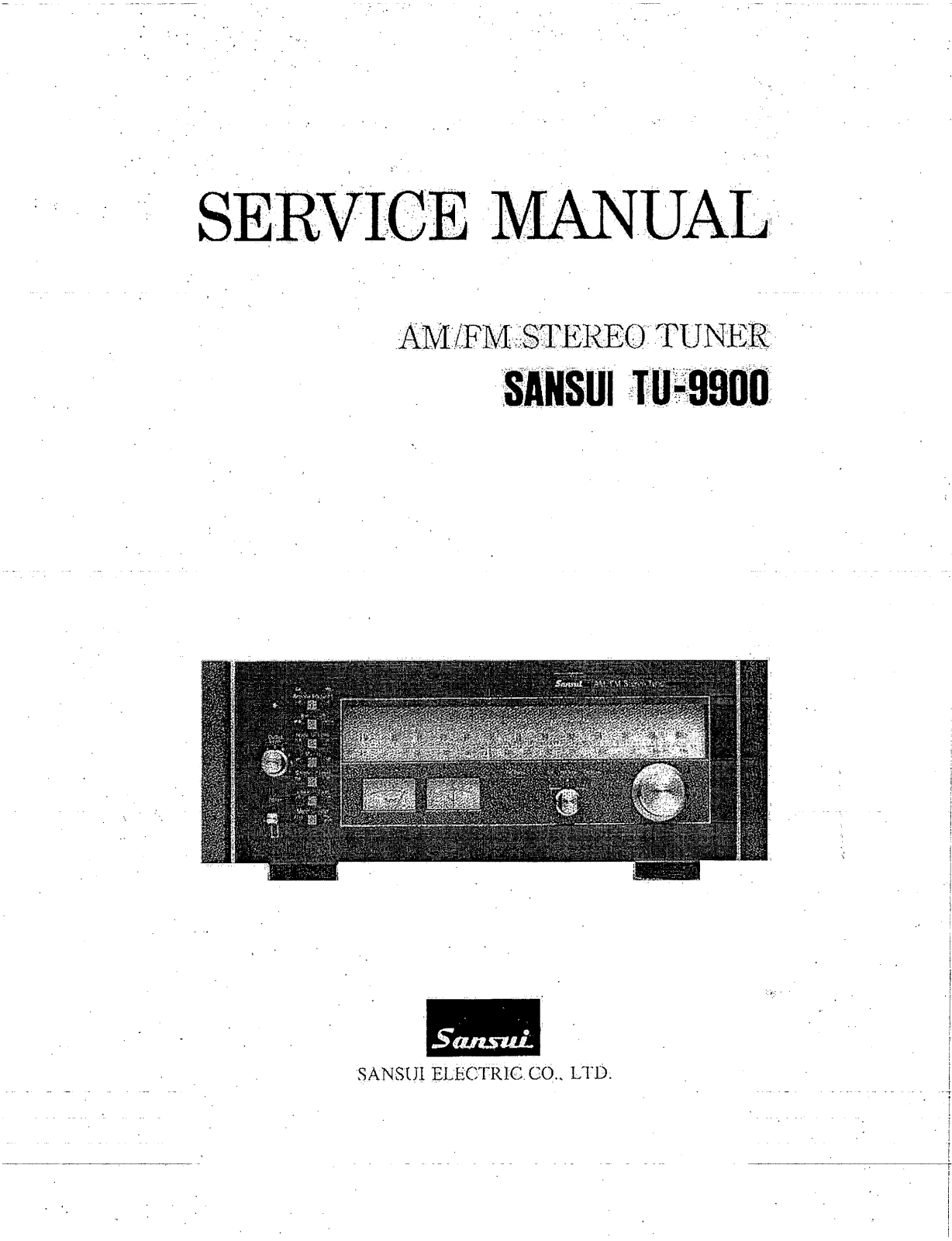 Sansui TU-9900 Service Manual