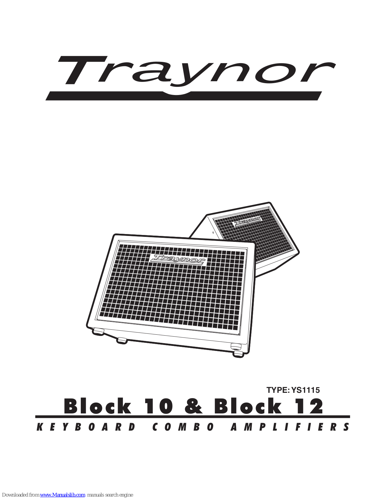 Traynor Block 10, Block 12 User Manual