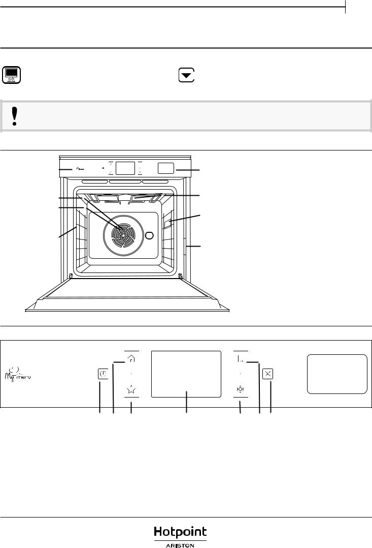 HOTPOINT/ARISTON FI9 P8P2 SH IX HA Daily Reference Guide