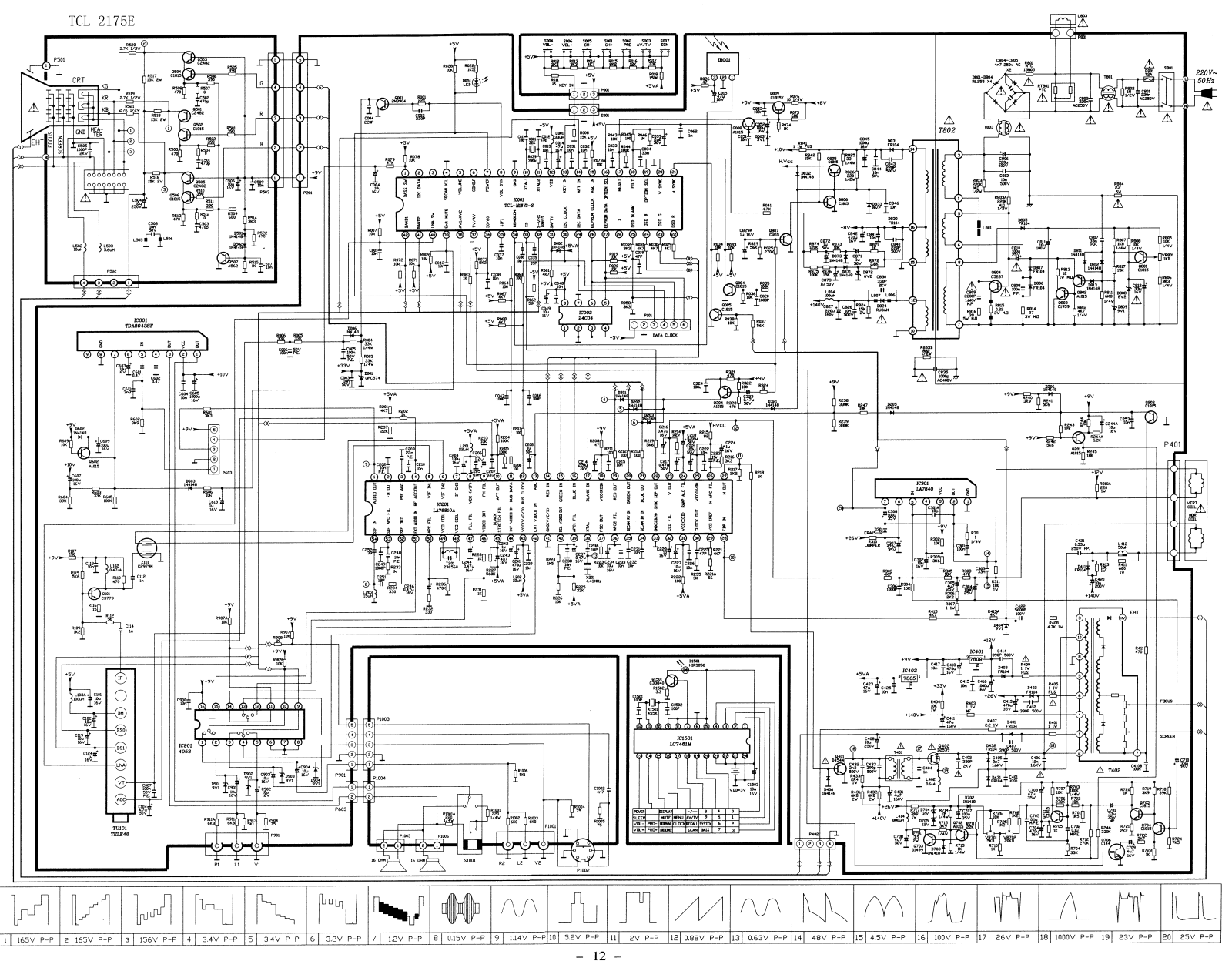 TCL 2175E Service Manual