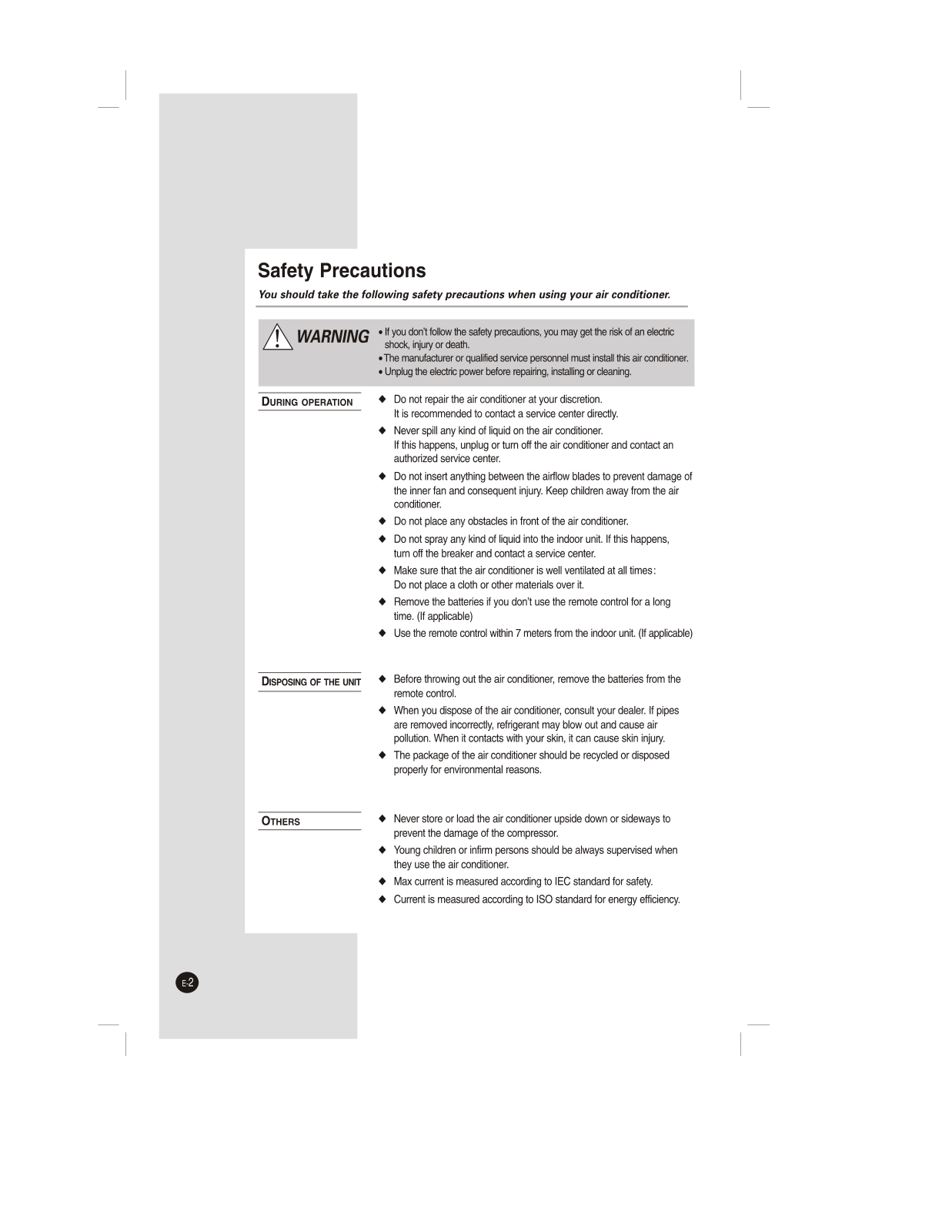 Samsung AST18PJWDA, AST12YJWD, AST24Y6WEA, AST24P6WE, AST24Y6WEC User Manual