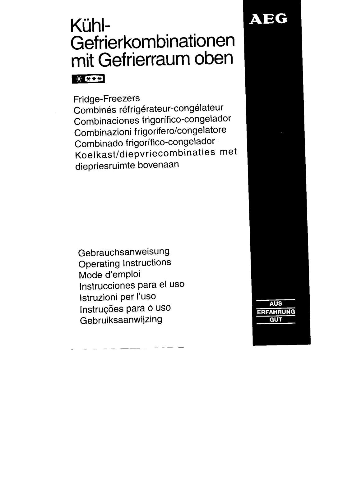 AEG-Electrolux OEKOS.2753-6DT, OKO-S-3153-6DT User Manual