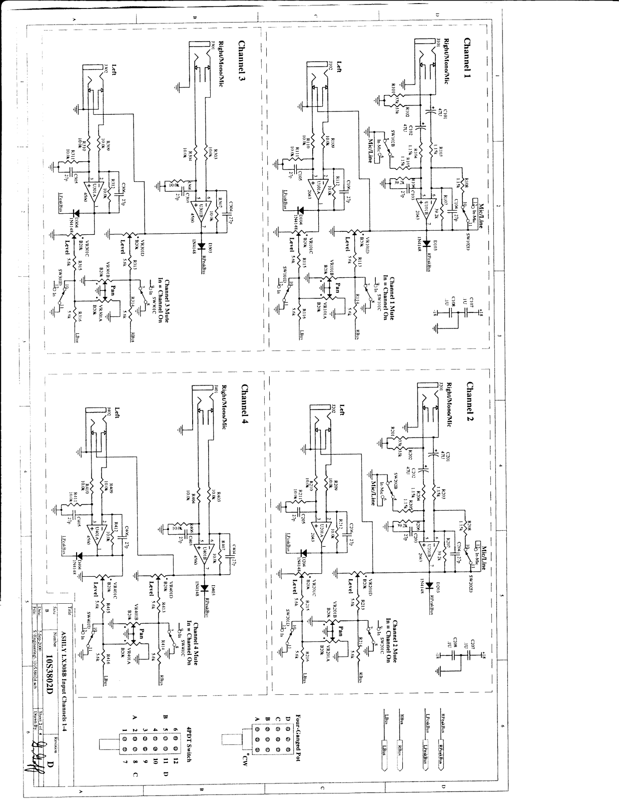 Asley LM308B Schematic - ManualMachine.com