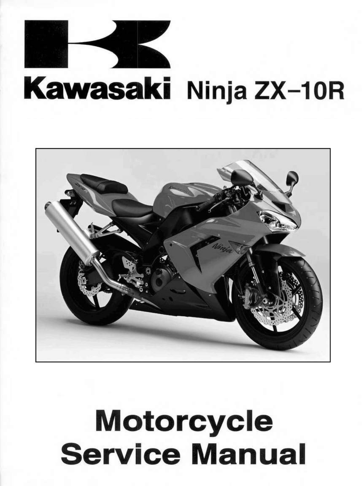 Kawasaki NINJA ZX-10R (2004) User Manual