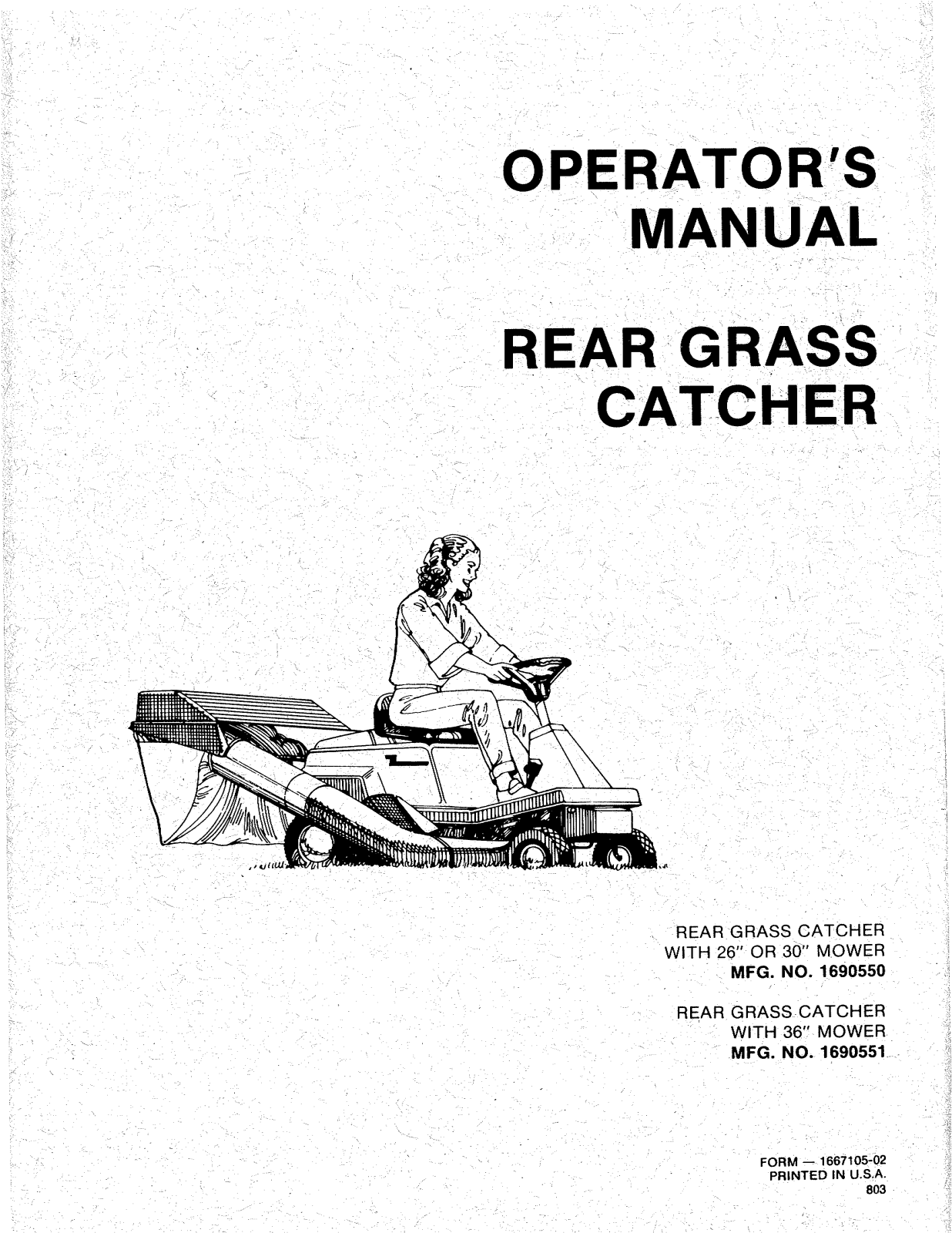 Snapper 1690550, 1690551 User Manual