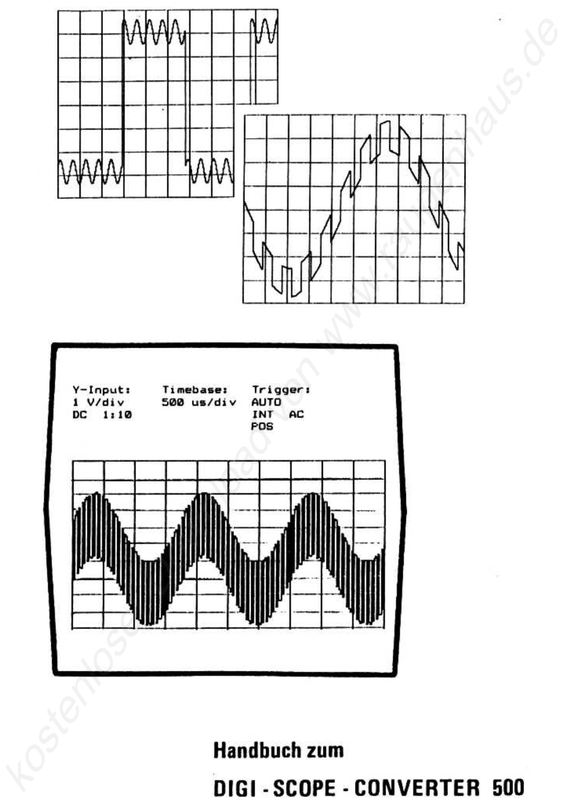 Inne Voltcraft-Digiscope-500 User Manual