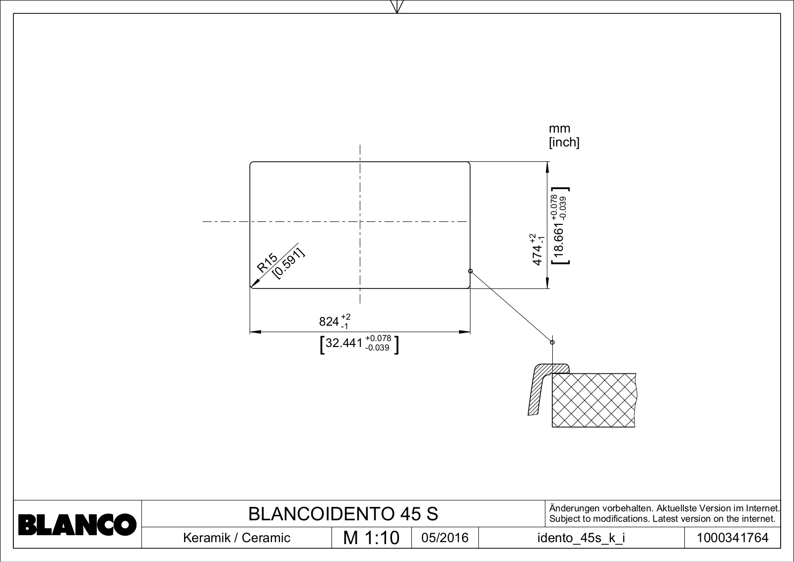 Blanco Idento 45 S Service Manual