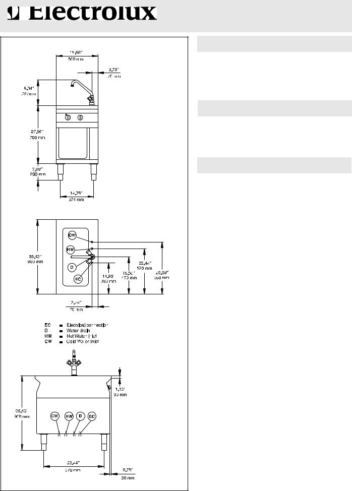 Electrolux 584079 General Manual