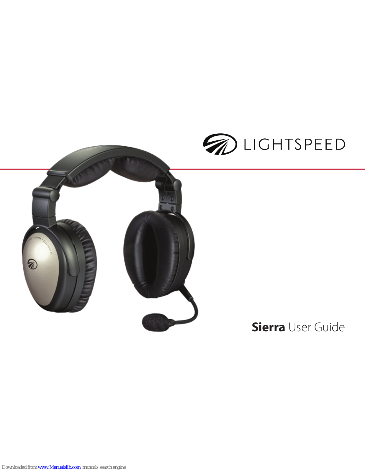 Lightspeed Sierra User Manual - ManualMachine.com