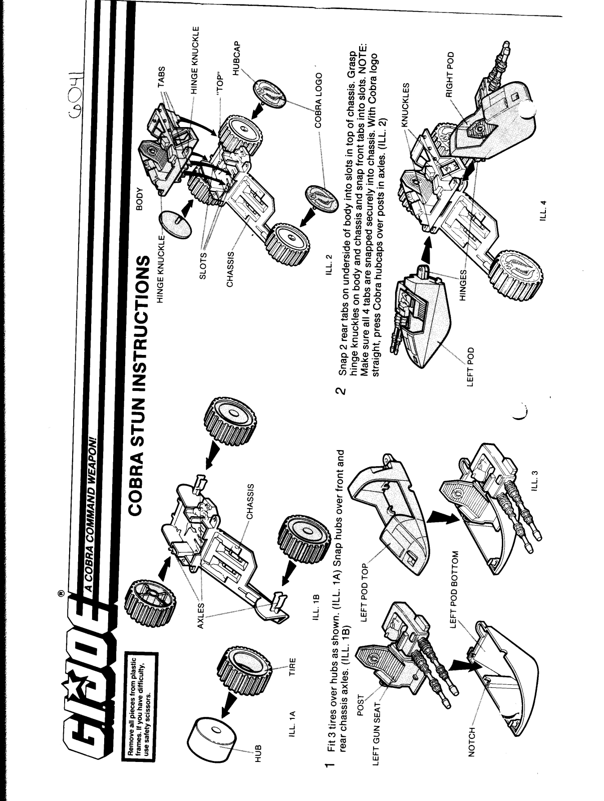 HASBRO GIJoe Stun User Manual