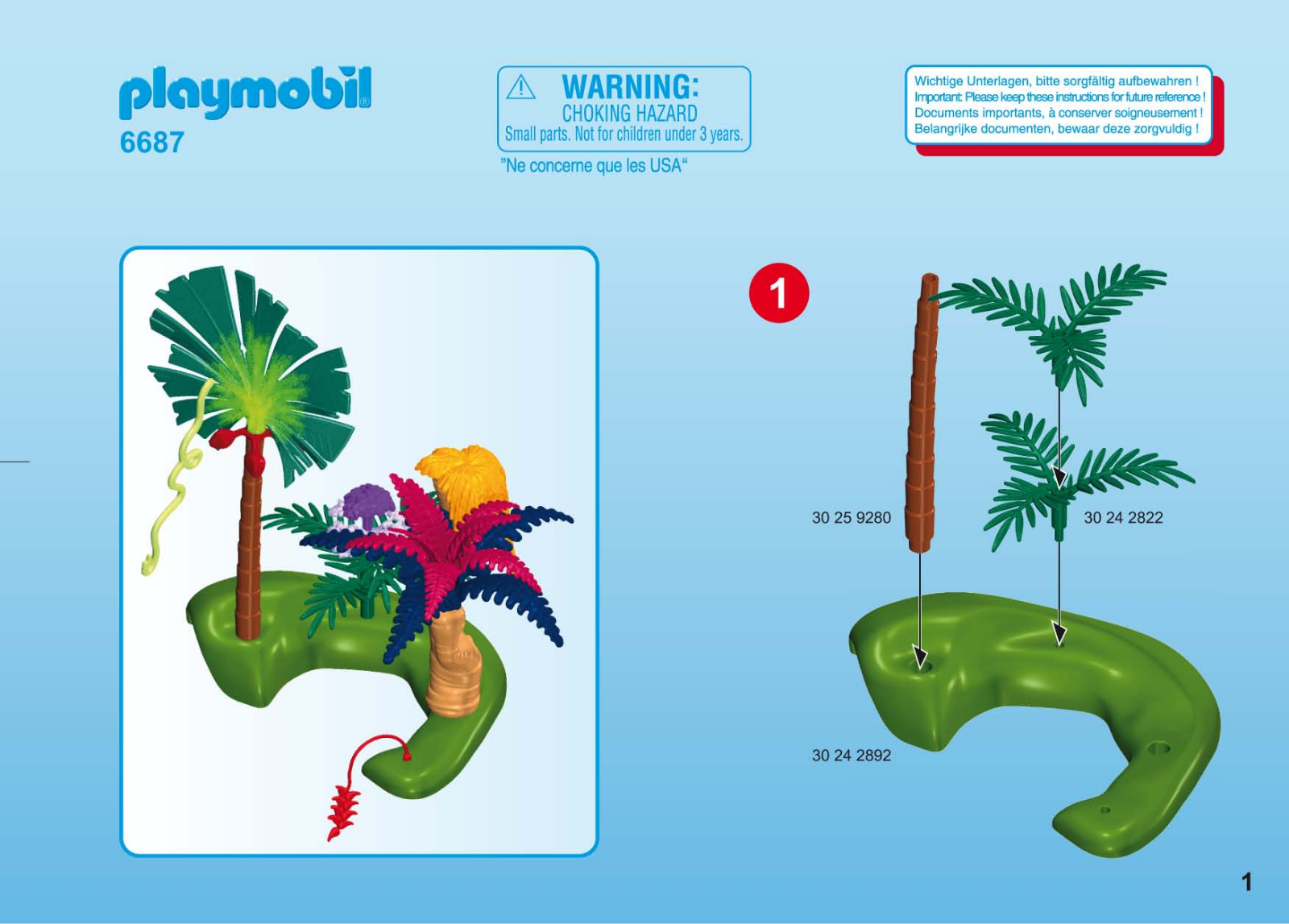 Playmobil 6687 Instructions