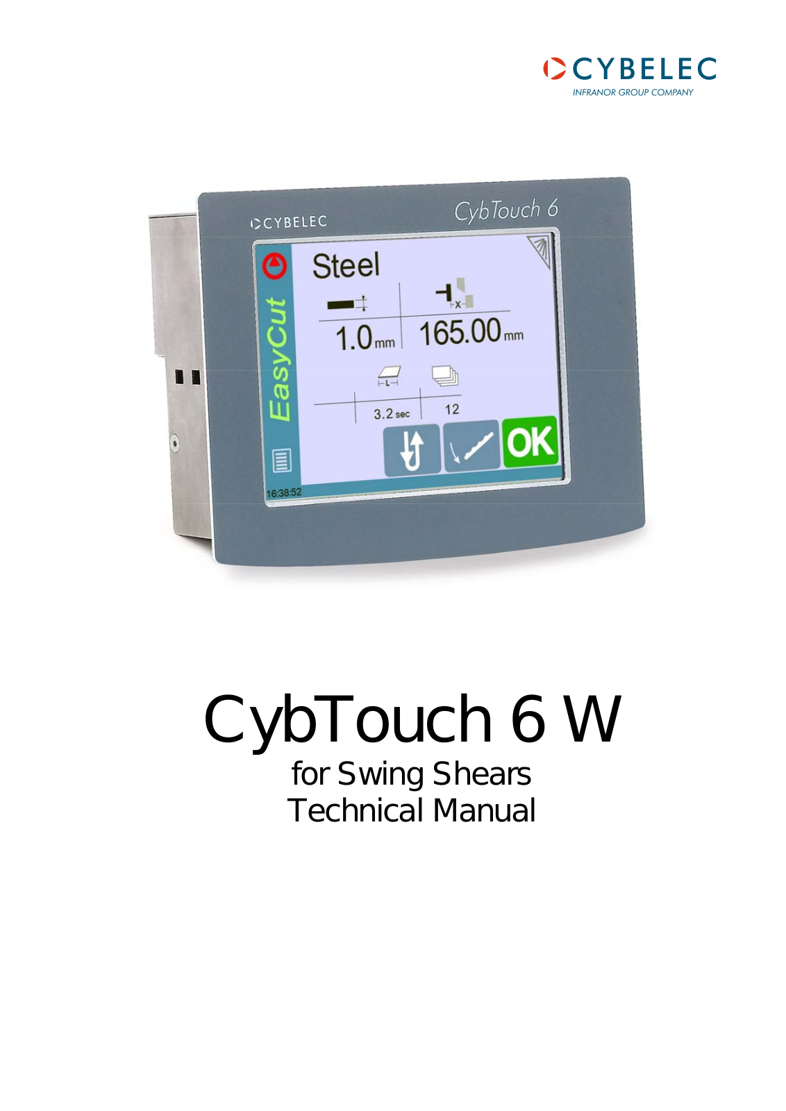 cybelec CybTouch 6W Technical Manual