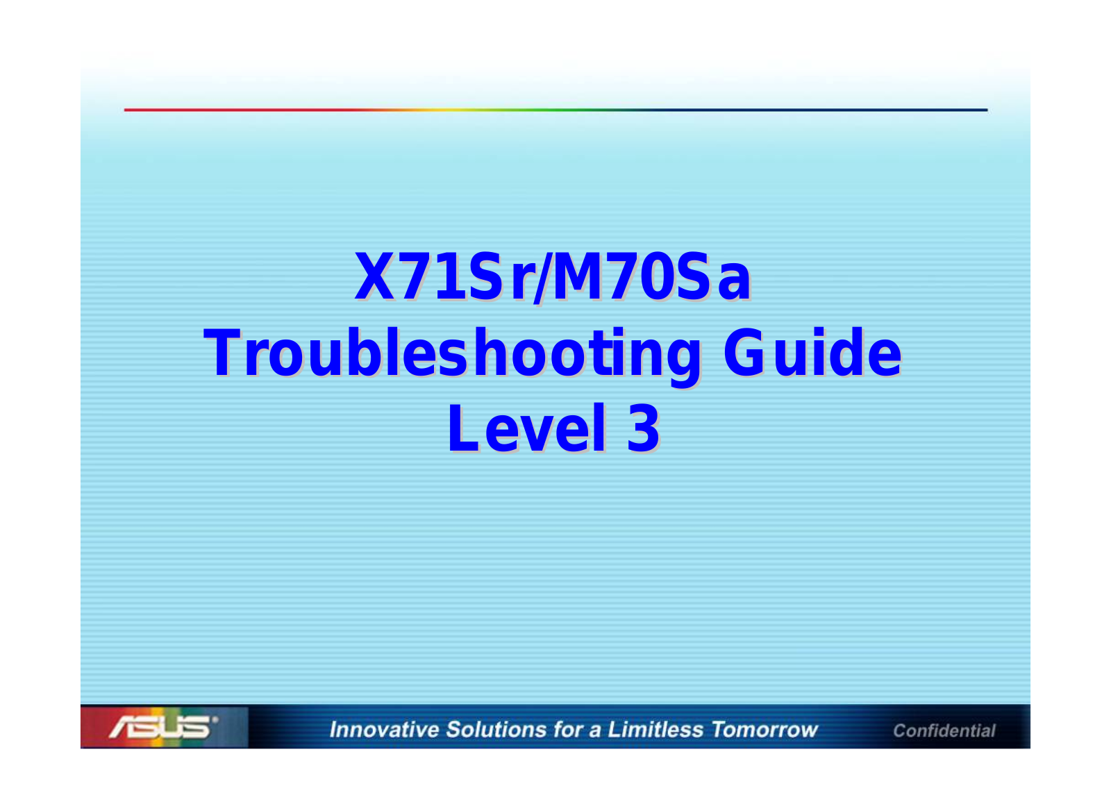 Asus X71Sr, M70Sa Schematic