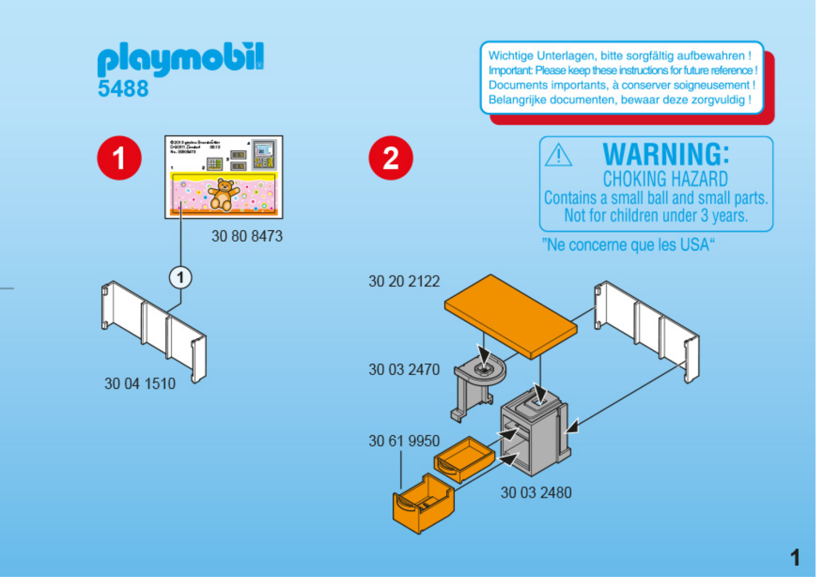 Playmobil 5488 Instructions