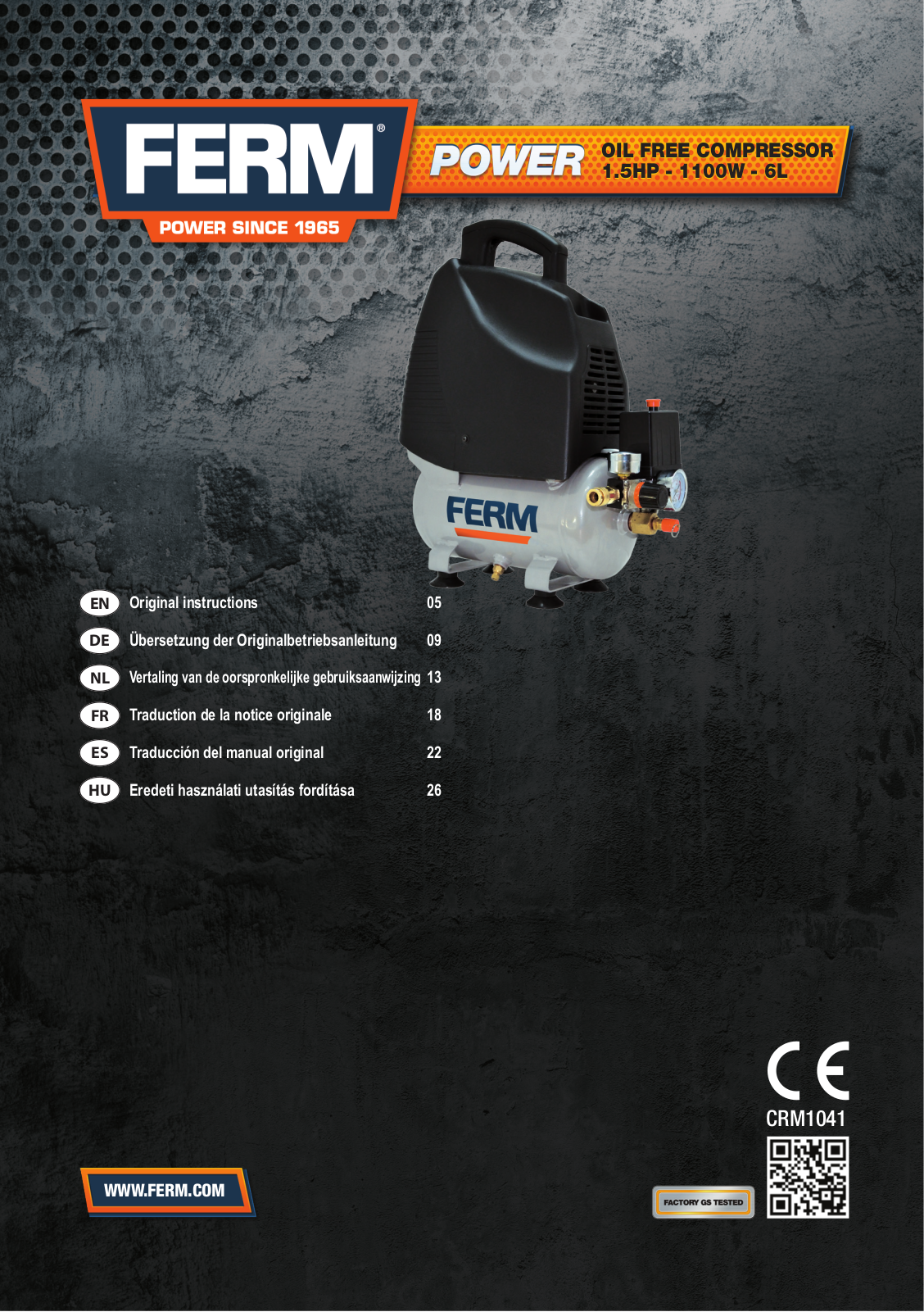 FERM CRM1041 User Manual