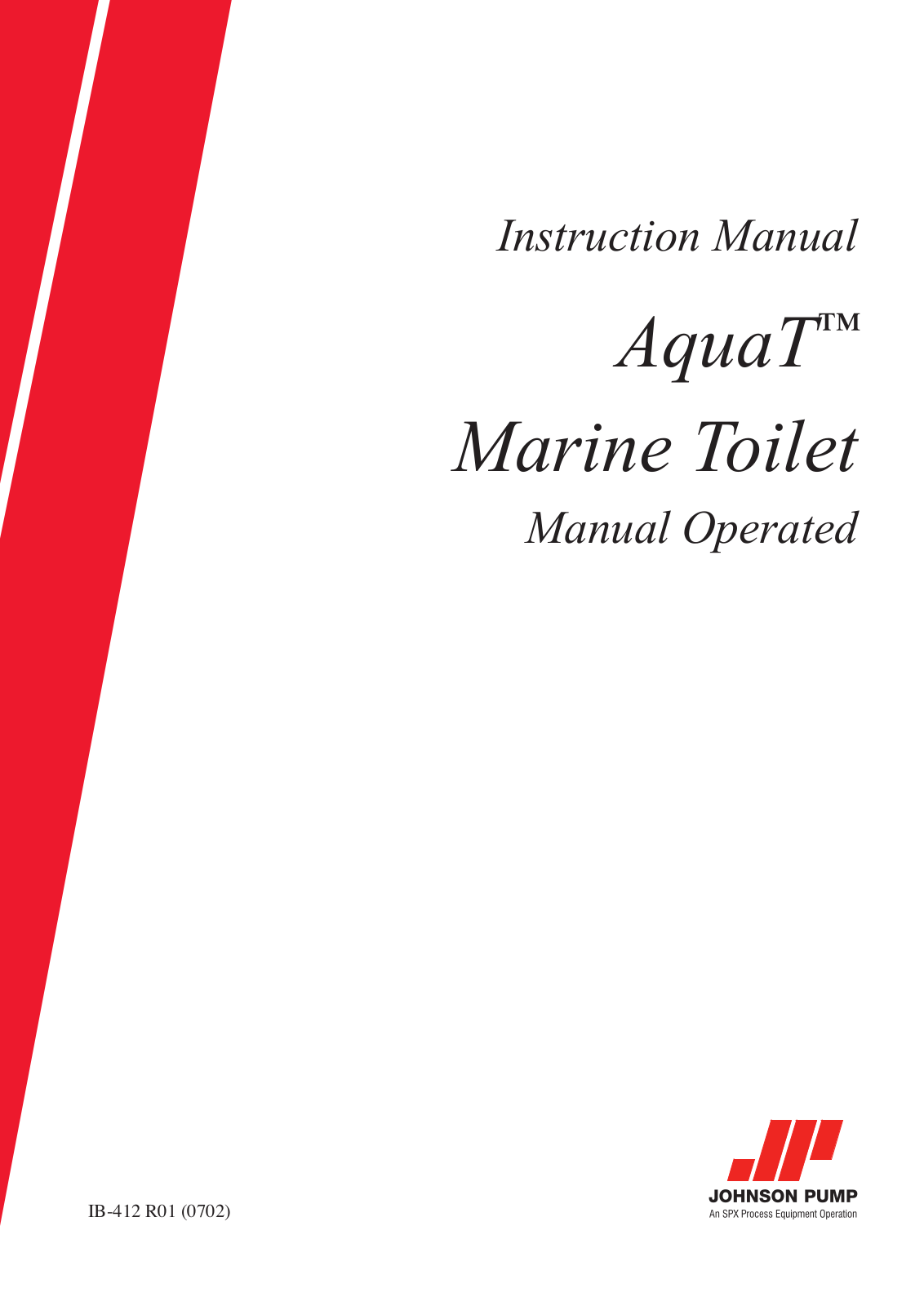 Johnson Hardware R01 User Manual